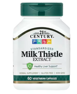 21ST CENTURY MILK THISTLE 60S