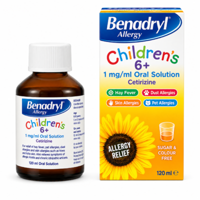 BENADRYL ALLERGY CHILDRENS  SYR 6+ 70ML