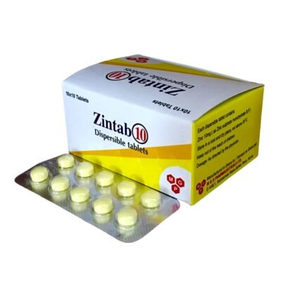 ZINTAB 10MG (ZINC) - PER STRIP