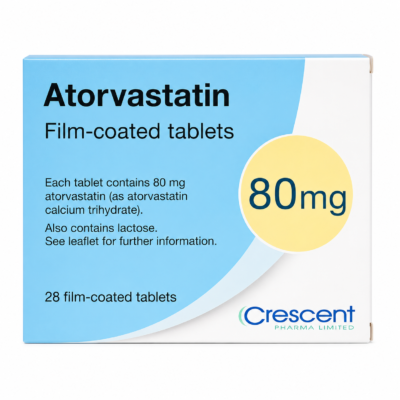 ATORVASTATIN 80MG 28S (PER TAB)