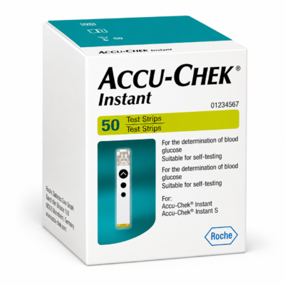 ACCUCHECK INSTANT STRIPS 50S
