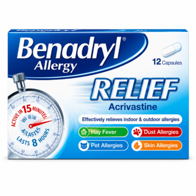 BENADRYL ALLERGY 12S