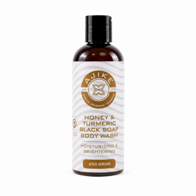 AJIKE HONEY AND TUMERIC BODY WASH 250ML