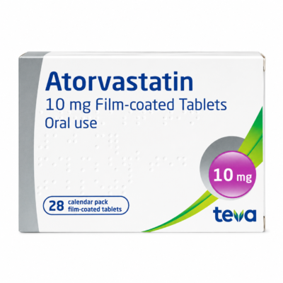 ATORVASTATIN 10MG 28S (PER TAB)