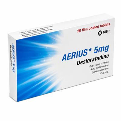 AERIUS 5MG (PER TAB)
