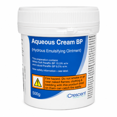 AQUEOUS CREAM 500G (ALL TYPES)
