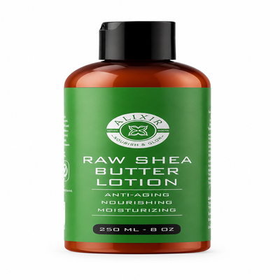 AJIKE RAW SHEA BUTTER LOTION 250ML (GREEN)