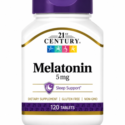 21ST CENTURY MELATONIN 5MG 120S