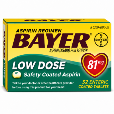 BAYER LOW DOSE ASPIRIN 81MG 32S