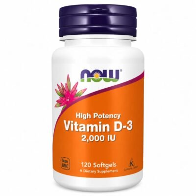 NOW VITAMIN D3 2000IU 120S
