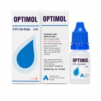 OPTIMOL (TIMOLOL) EYE DROPS