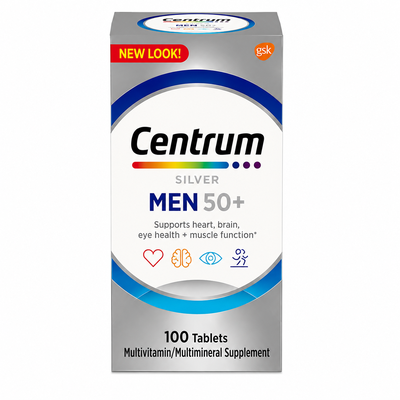 CENTRUM SIL. MEN 50+ 100S
