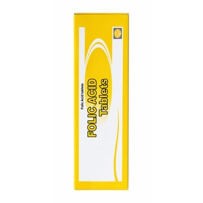 FOLIC ACID 5MG 100X10S /STRIP