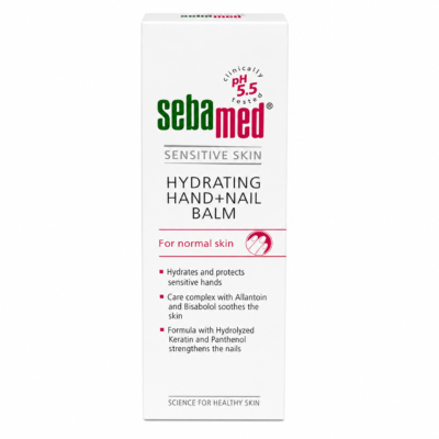 SEBAMED HYDRATING HAND AND NAIL BALM 75ML
