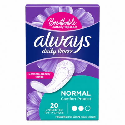 ALWAYS PANTYLINERS 20S