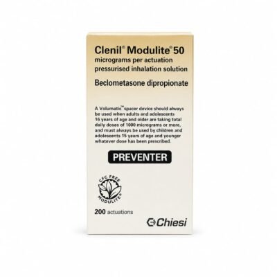 CLENIL BECLOMETHASONE 50MCH INHALER