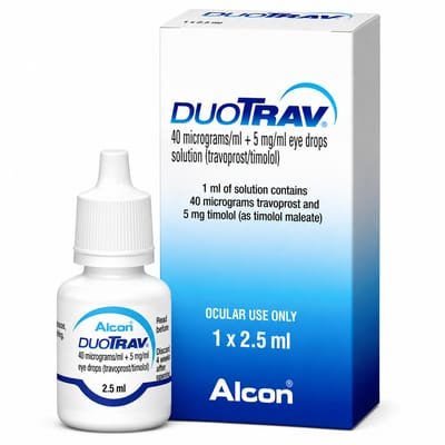 DUOTRAV EYE DROPS 2.5ML