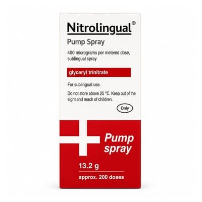 NITROLINGUAL PUMP SPRAY (GLYCERYL TRINITRATE) GTN