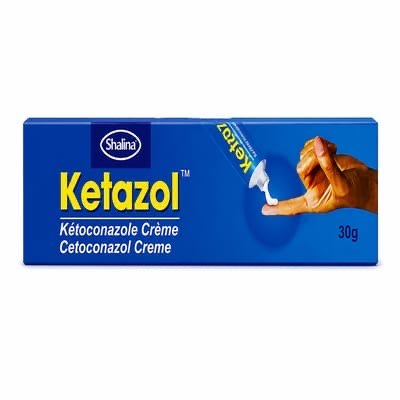KETAZOL CREAM 30GM (KETOCONAZOLE)