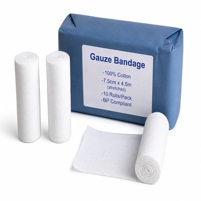 GAUZE BANDAGE 3" (7.5CM) - ALL TYPES