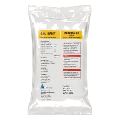 NORMAL SALINE BOTTLE 500ML