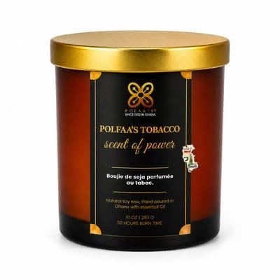 SCENTED CANDLE POLFAA TOBACCO 8OZ (BEAUTY101)