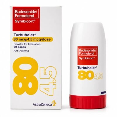 SYMBICORT 80/4.5MCG 60 DOSES
