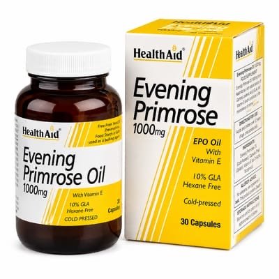 HEALTHAIID EVENING PRIMROSE 1000MG 30S (PER PACK)