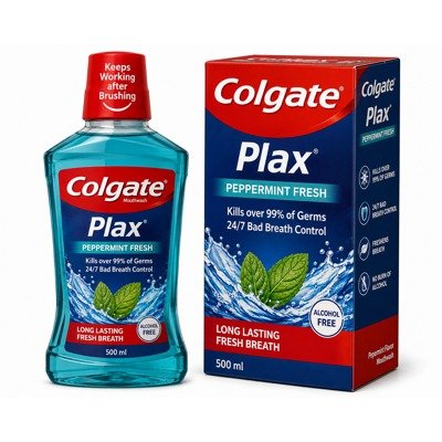 COLGATE MOUTHWASH 500ML ALLTYPES