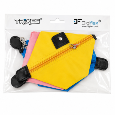 TRIXES COLOURFUL TOILETRY BAG 3S