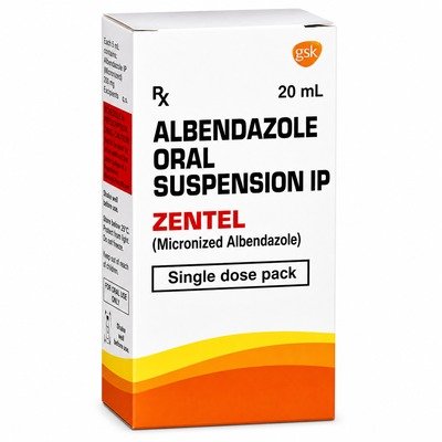 ZENTEL SUSP 100MG 5ML