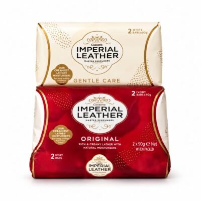 IMPERIAL LEATHER BAR SOAP 2S