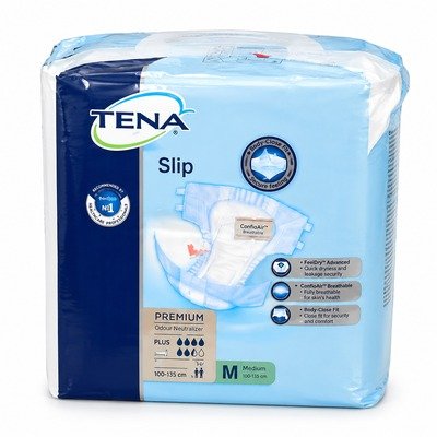 TENA SLIP PREMIUM PLUS LARGE/MEDIUM 10S