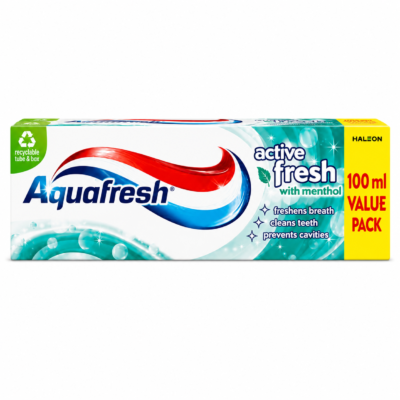 AQUAFRESH ADULT TOOTHPASTE 100ML ALL TYPES