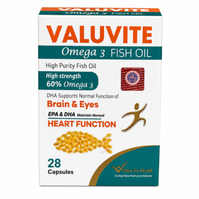 VALUVITE OMEGA 3 FISH OIL 28S