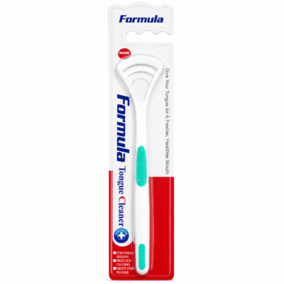TONGUE CLEANER BRUSH & SCRAPER SET