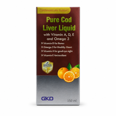 LUCKYS PURE COD LIVER OIL SYR 200ML