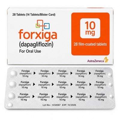 FORXIGA 10MG 28S (PER TAB) - DAPAGLIFLOZIN