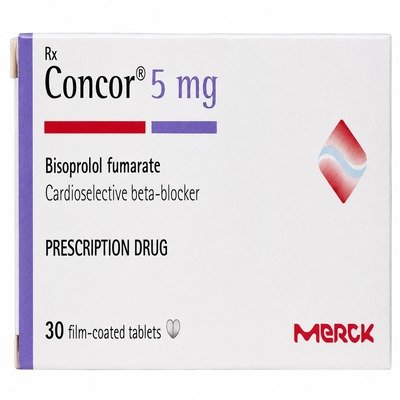CONCOR 5MG (BISOPROLOL) 30S