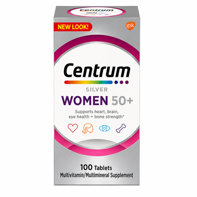 CENTRUM SIL. WOMEN 50+ TABS 100S