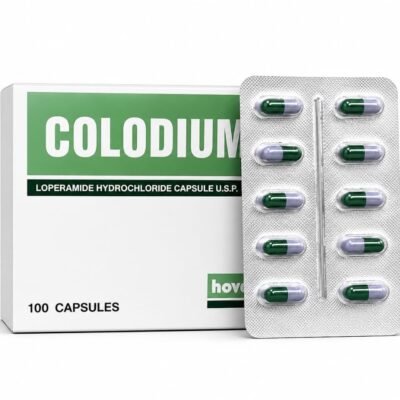 LOPERAMIDE 2MG 10S (COLODIUM /LOMIDE) - PER STRIP