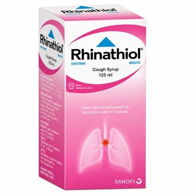 RHINATHIOL ADLT SYR 125ML (CARBOSISTEINE) BLUE