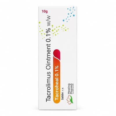 TACROLIMUS OINTMENT 0.1% 10G (TACROHEAL)