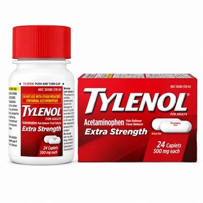TYLENOL EXTRA STRENGTH 2S (PER SACHET)