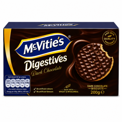 MCVITIES CHOC DIGESTIVE 250G