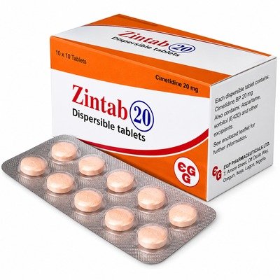 ZINTAB 20MG (ZINC) - PER STRIP