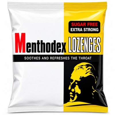 MENTHODEX LOZENGES 80G BIG SIZE