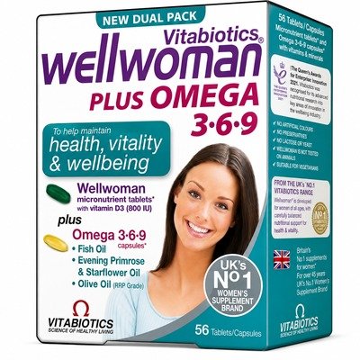 WELLWOMAN PLUS OMEGA 3.6.9 CAPS
