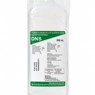 DEXTROSE 5% IN SALINE 0.9% 500ML (DNS)