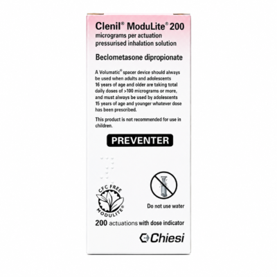 CLENIL BECLOMETHASONE 200MCG INHALER